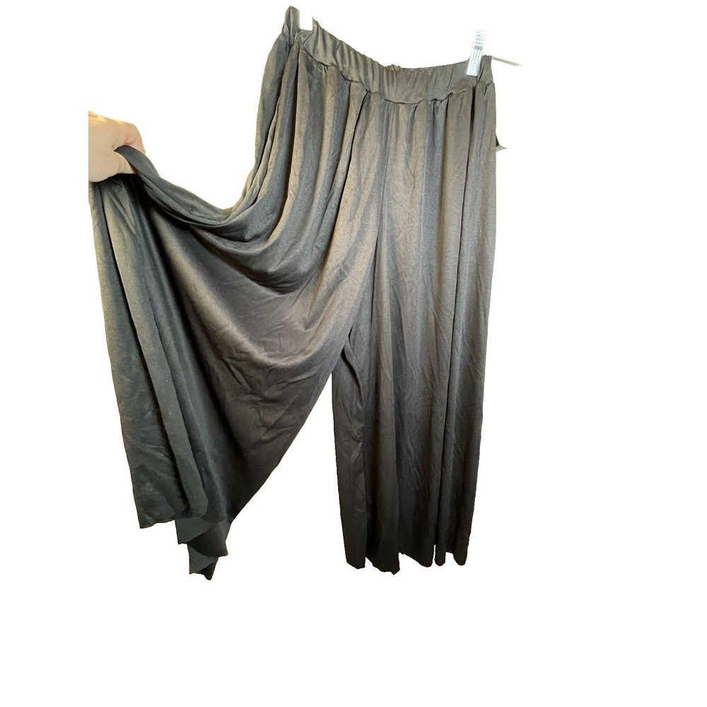 NEW Women's Black Eurotard Dance Pants Dancewear Small Medium‎ USA Flowy Loose